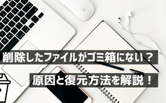削除したファイルがゴミ箱にない