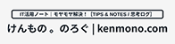 けんもの。のろぐ