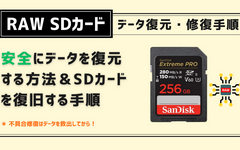 RAW SDカード データ 復元