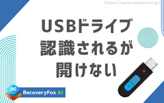 USBメモリ認識されない